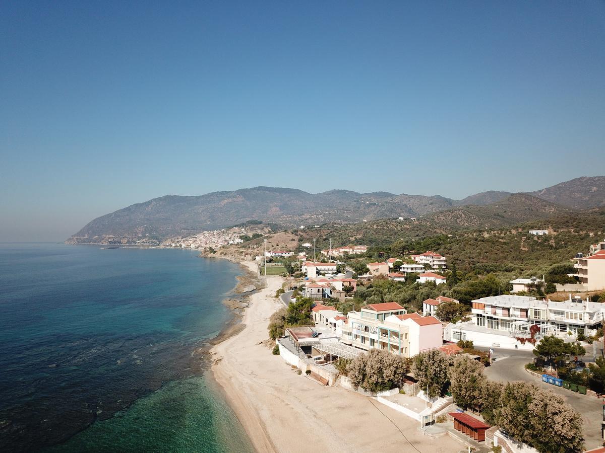 Sappho Plomari Aparthotel ภายนอก รูปภาพ
