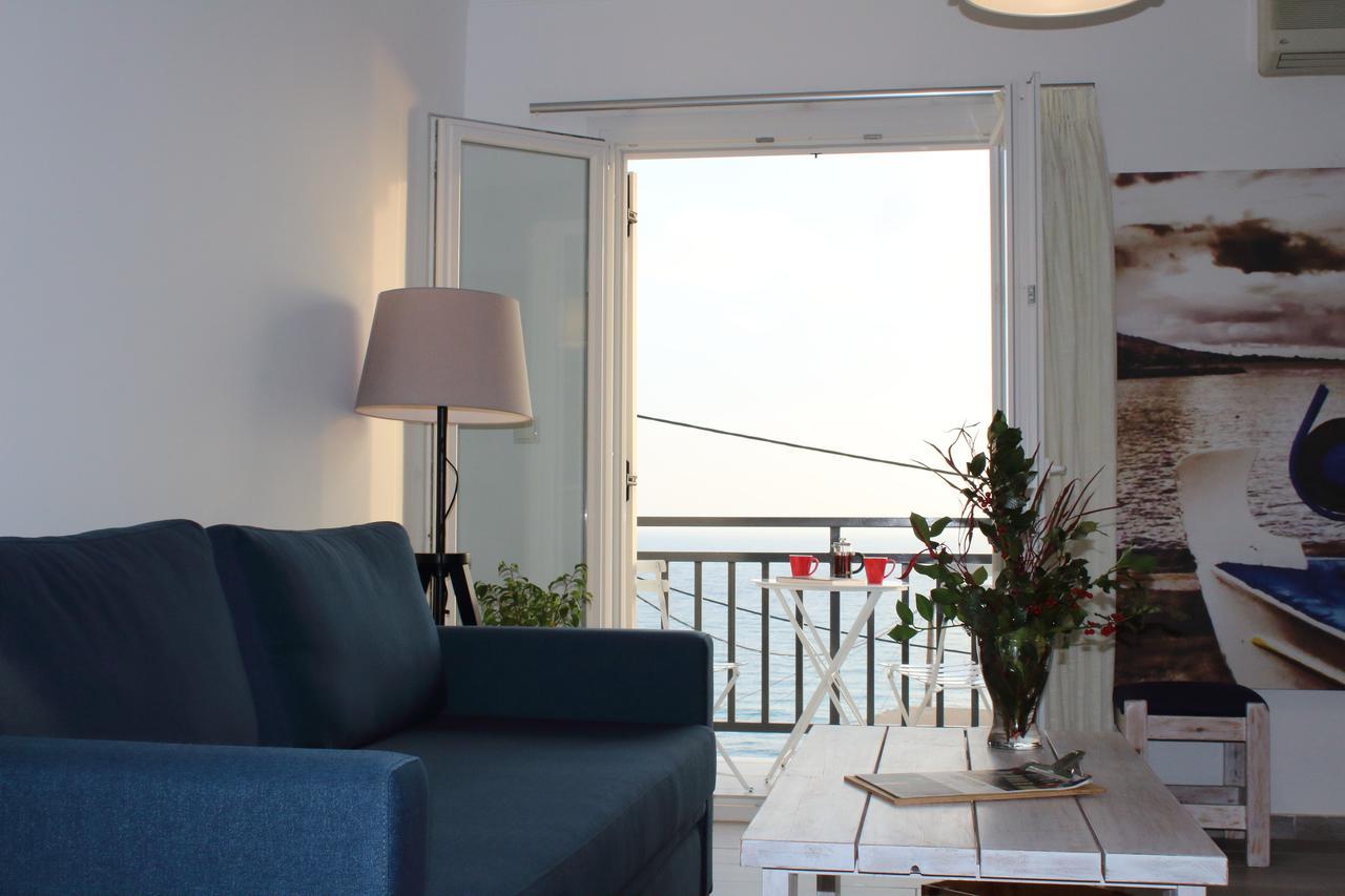 Sappho Plomari Aparthotel ภายนอก รูปภาพ
